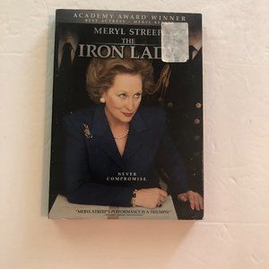 Movie The Iron Lady Meryl Streep 2012 DVD w sleeve PG-13 Pre-owned